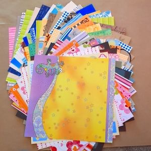 50 sheets of scrapbook paper